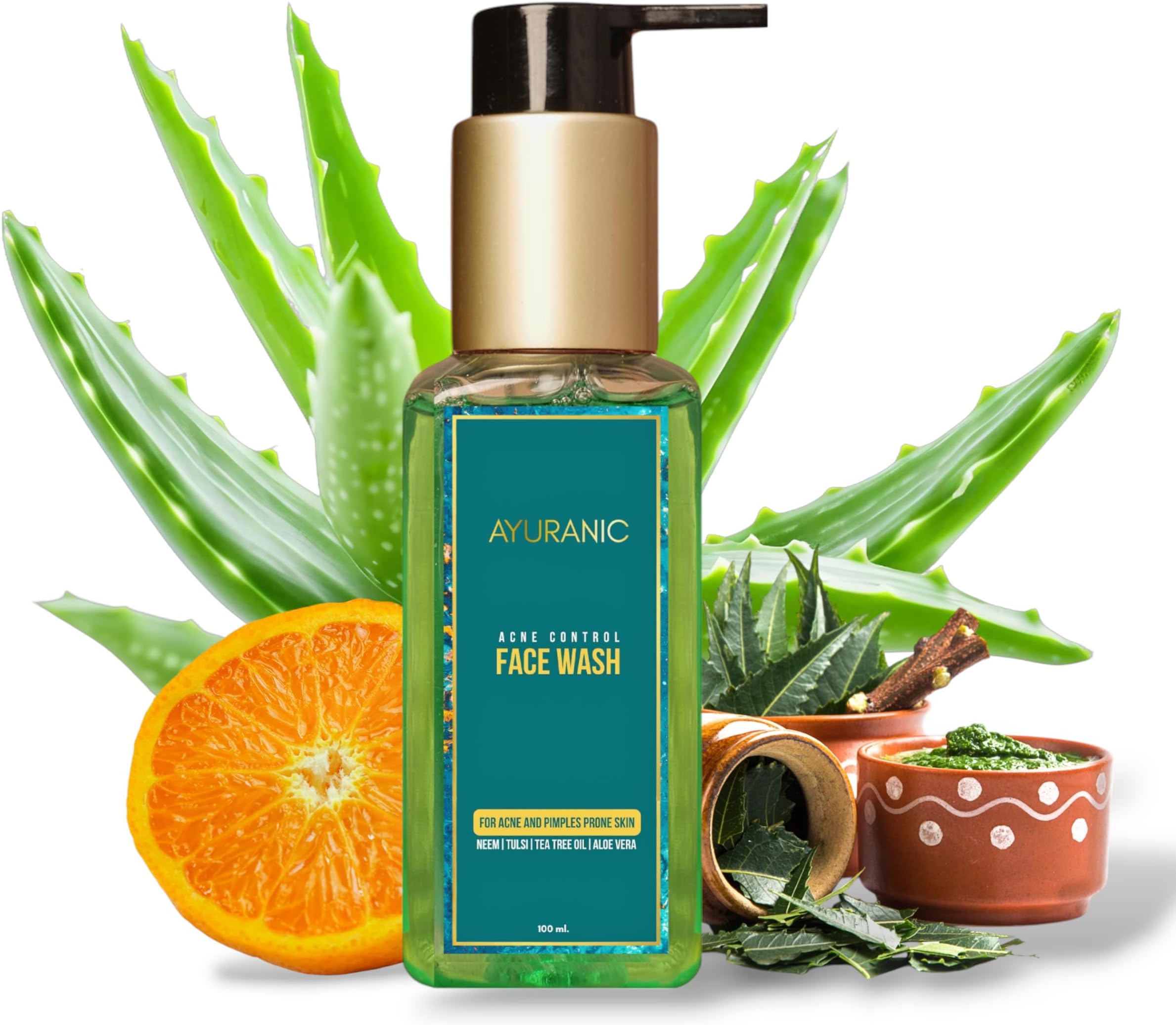 Ayuranic Acne Control Ayurvedic Face Wash