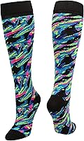 Vista 1 de TCK Krazisox Neon Kaleidoscope Socks