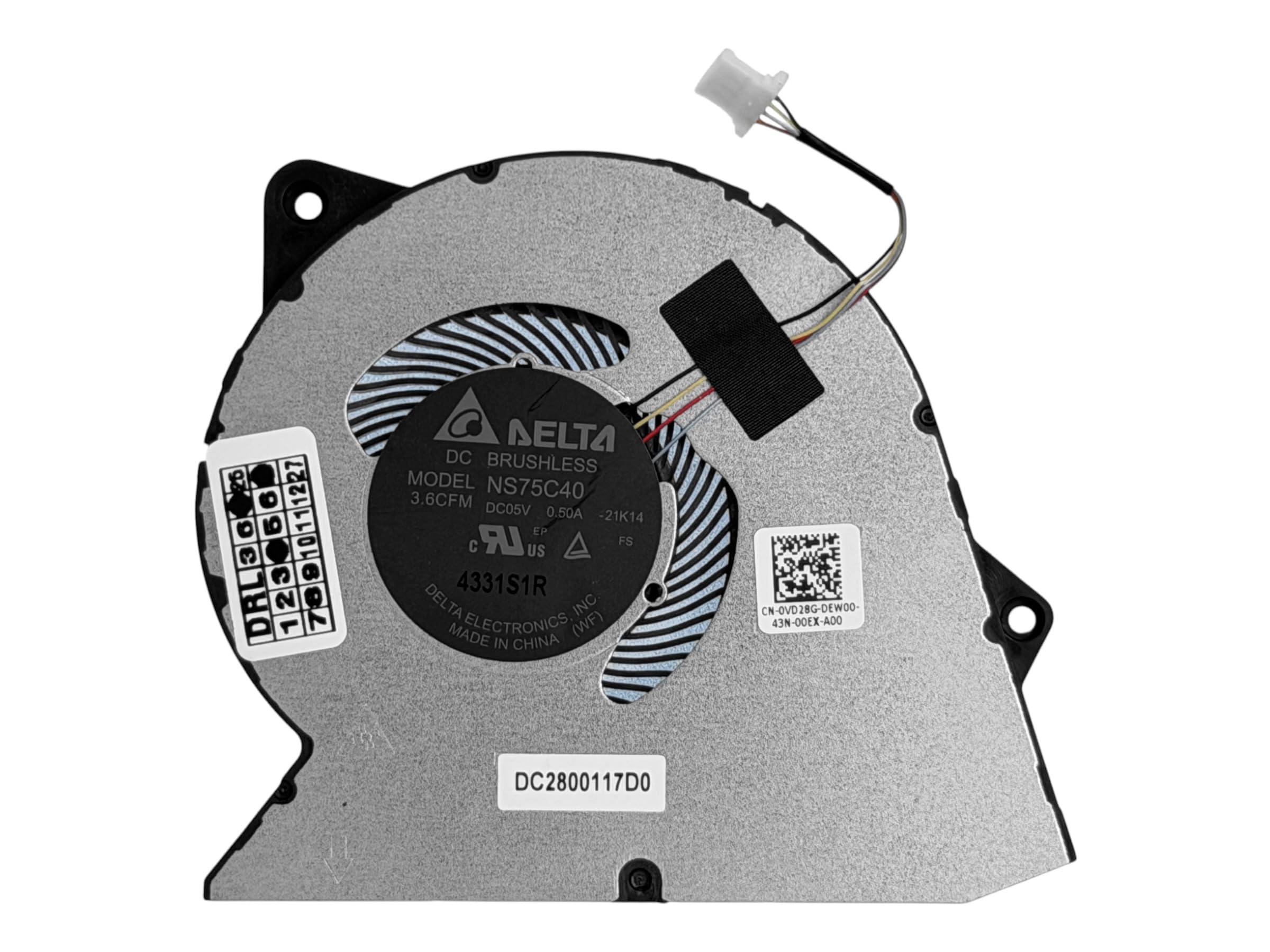 Ventilateur PC pour Dell Inspiron 3511 3520 3510 de remplacement interne - 8