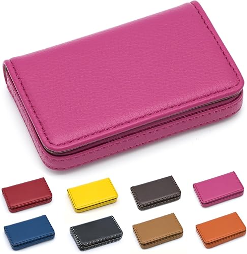 Padike Tarjetero de piel sintética de lujo, tarjetero para tarjetas de crédito, tarjetero para tarjetas de crédito, para hombres y mujeres, mantiene