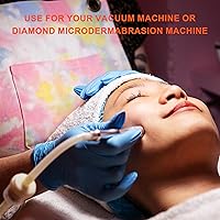 Vista 2 de Tubo de silicona de 39 pulgadas con tubo de filtro de papel, piezas de repuesto para equipos de vacío, máquina de belleza de microdermoabrasión