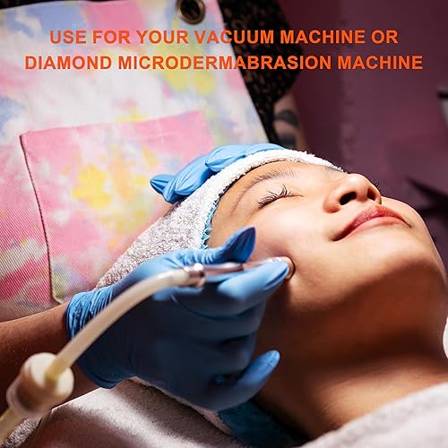 Miniatura 2 de Tubo de silicona de 39 pulgadas con tubo de filtro de papel, piezas de repuesto para equipos de vacío, máquina de belleza de microdermoabrasión de
