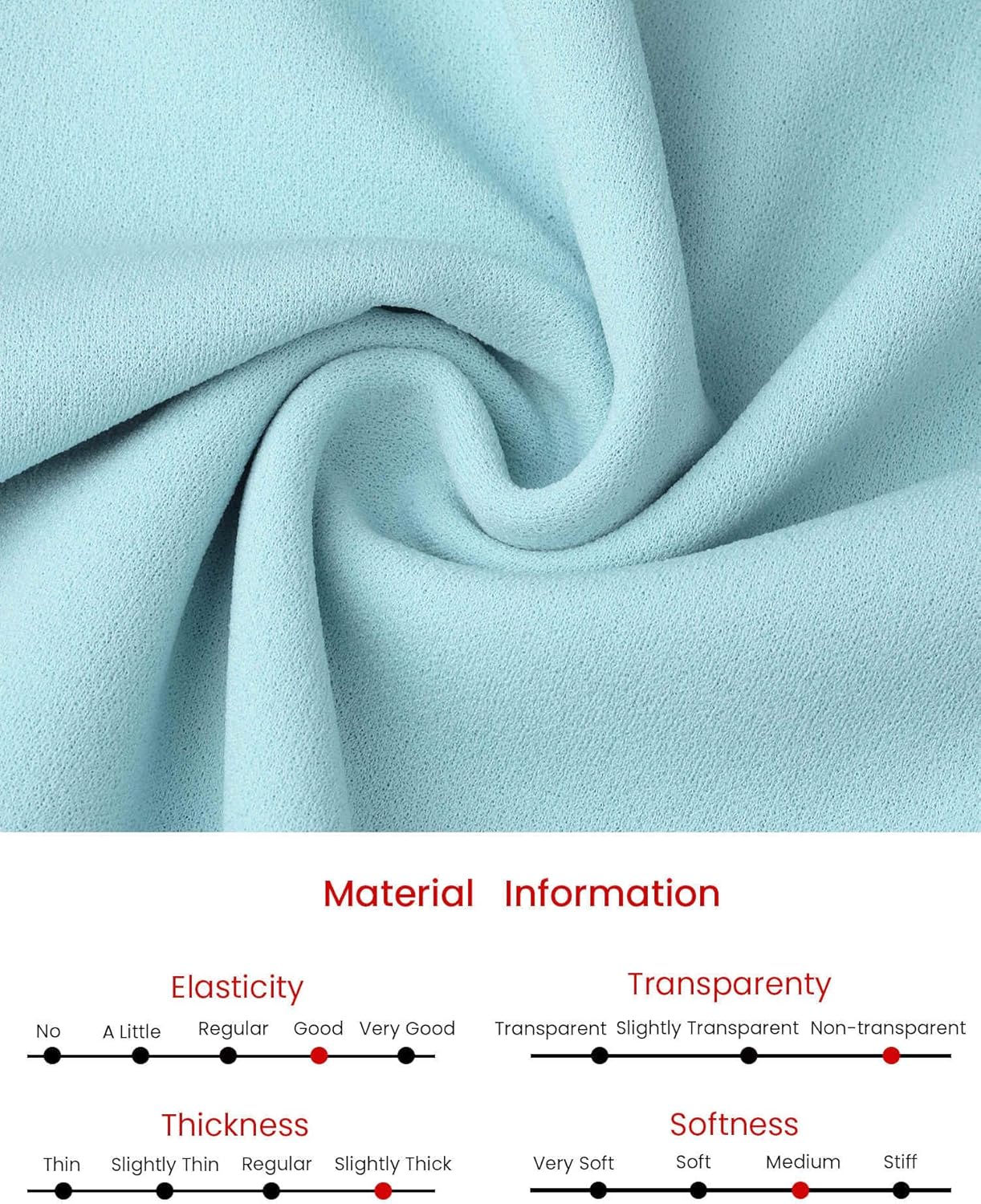 Women's A Line Dress Short Sleeve Asymmetrical Neck Elegant Business Work Dresses with Belted - Image 6