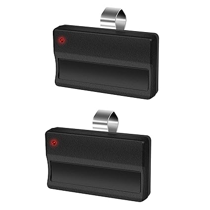 371LM 373LM One-Button Security+ Remote only for a Purple Learn Button of Garage Door Opener(2Pack)