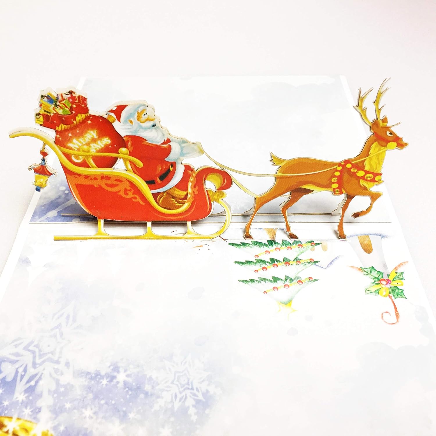 激安特価 ラスト サンタさんがいっぱい トナカイさんの気持ち Lovely Cards 各種パーツ Travel Zeelo Co