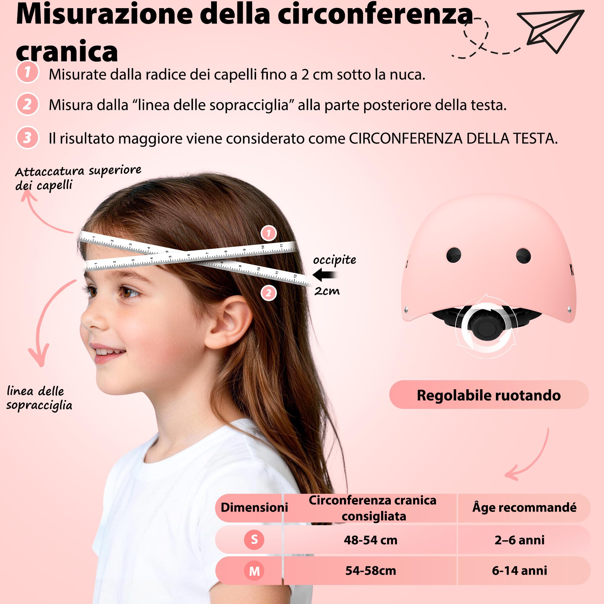 Set di protezioni bambini, ginocchiere, gomitiere e polsini, attrezzatura protettiva per scooter, pattini in linea, skateboard e bicicletta, traspirante, leggero, S (2-6 anni), M (6-14 anni)
