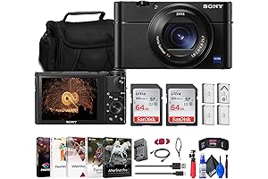 Sony Digital Camera Cyber-shot RX100 VA with Accessories (Renewed)