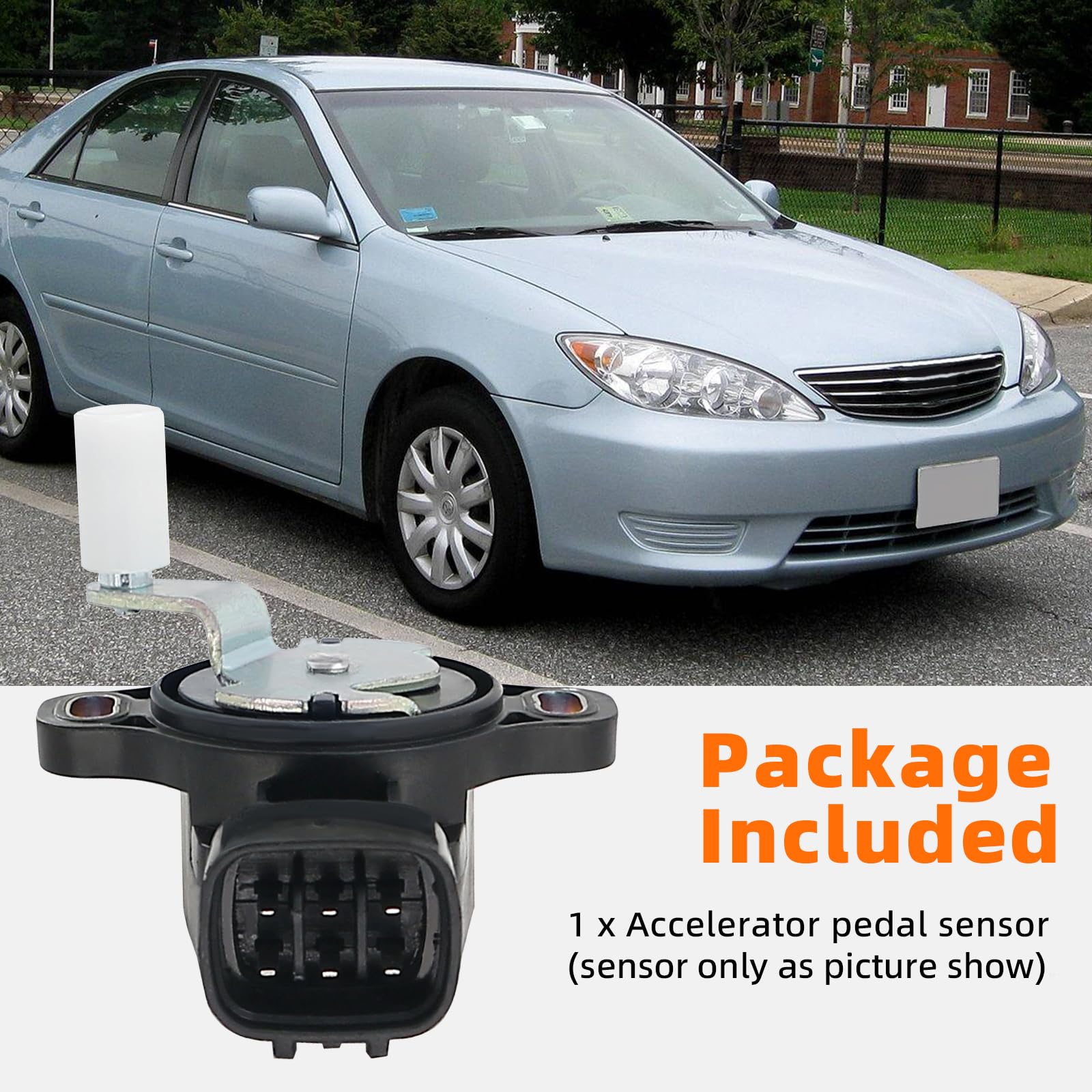 Embellu 89281-33010 Accelerator Pedal Position Sensor Compatible With Toyota Camry LE SE XLE 2002-2006 Embellu 89281-33010 Accelerator Pedal Position Sensor Compatible With Toyota Camry LE SE XLE 2002-2006