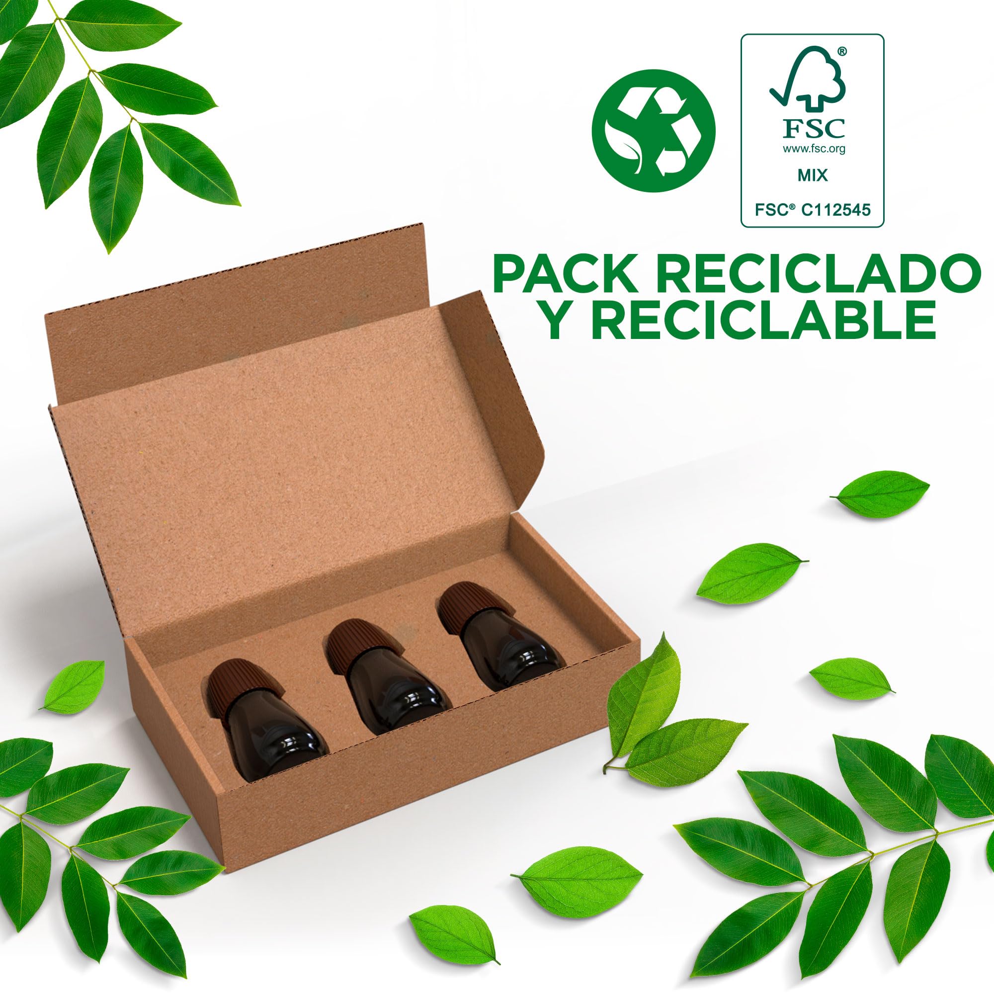 Air Wick Essential Mist - Recambio de Ambientador Difusor de Aceites Esenciales con Aroma a Peonia y Jazmín, Multicolor, 3 x 20ml