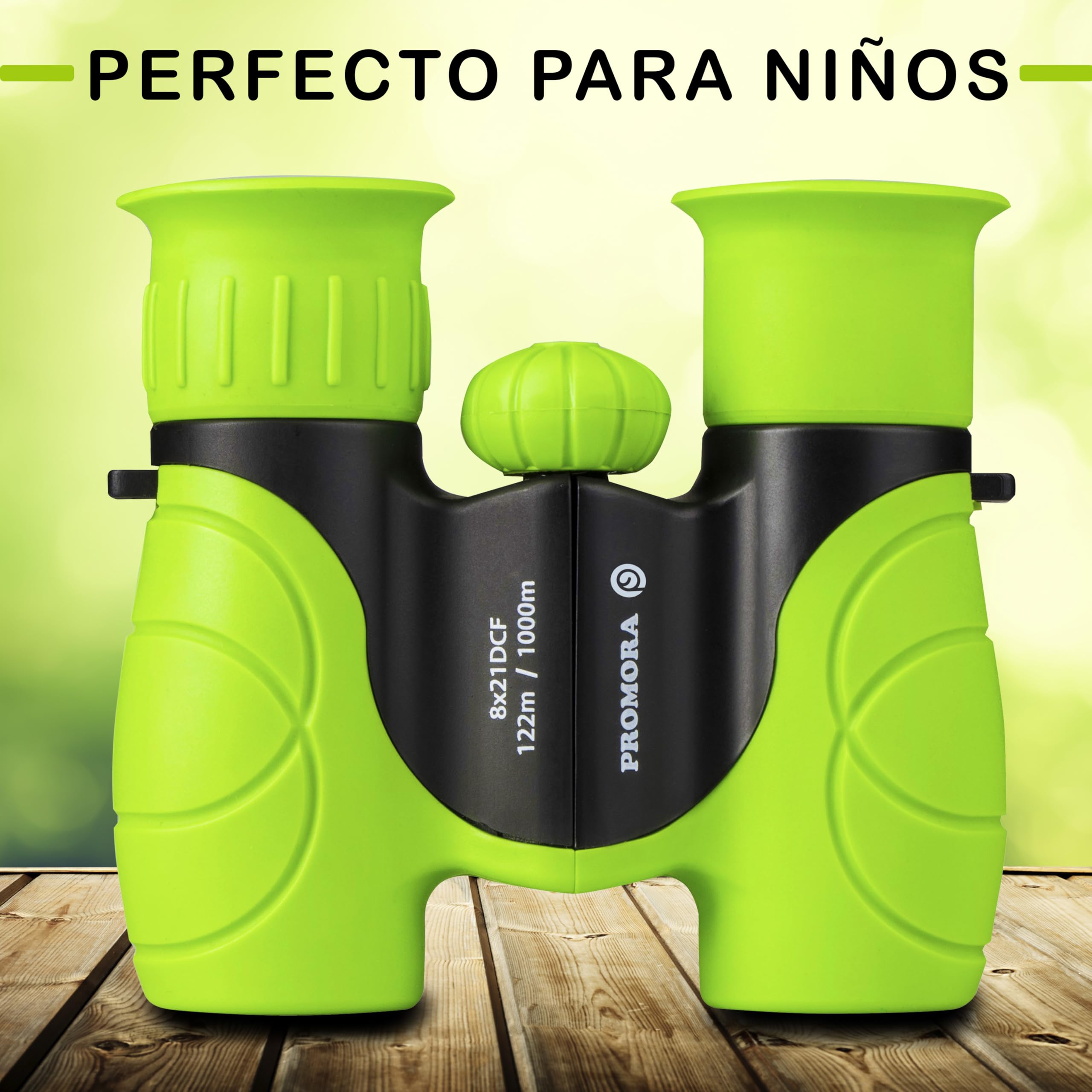 Prismaticos Niños Niños y Niñas - Gran Aumento 8X21 - Juego Completo con Lupa y brújula - Juguetes y Regalo Niño y Niña de 3 – 12 años