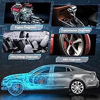 Vista 2 de ANCEL FX2000 pro Automotriz ABS OBD2 Escáner Motor SRS Transmisión Scan Herramienta de Escaneo Vehículo Lector de Código Comprobación Motor OBDII