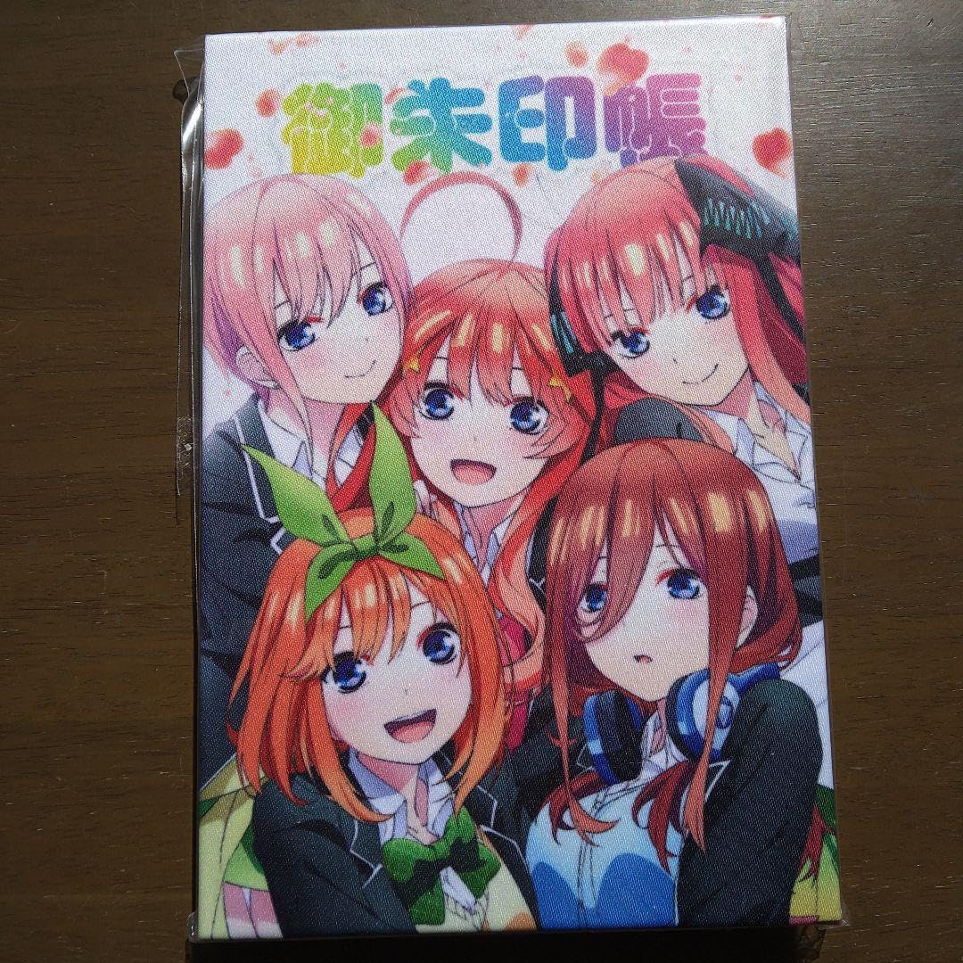 五等分の花嫁　御朱印帳　お守り5人分セット（身延山久遠寺販売品） 五等分の花嫁∬」コラボのお守り＆御朱印帳が登場！ 日蓮宗の総本山