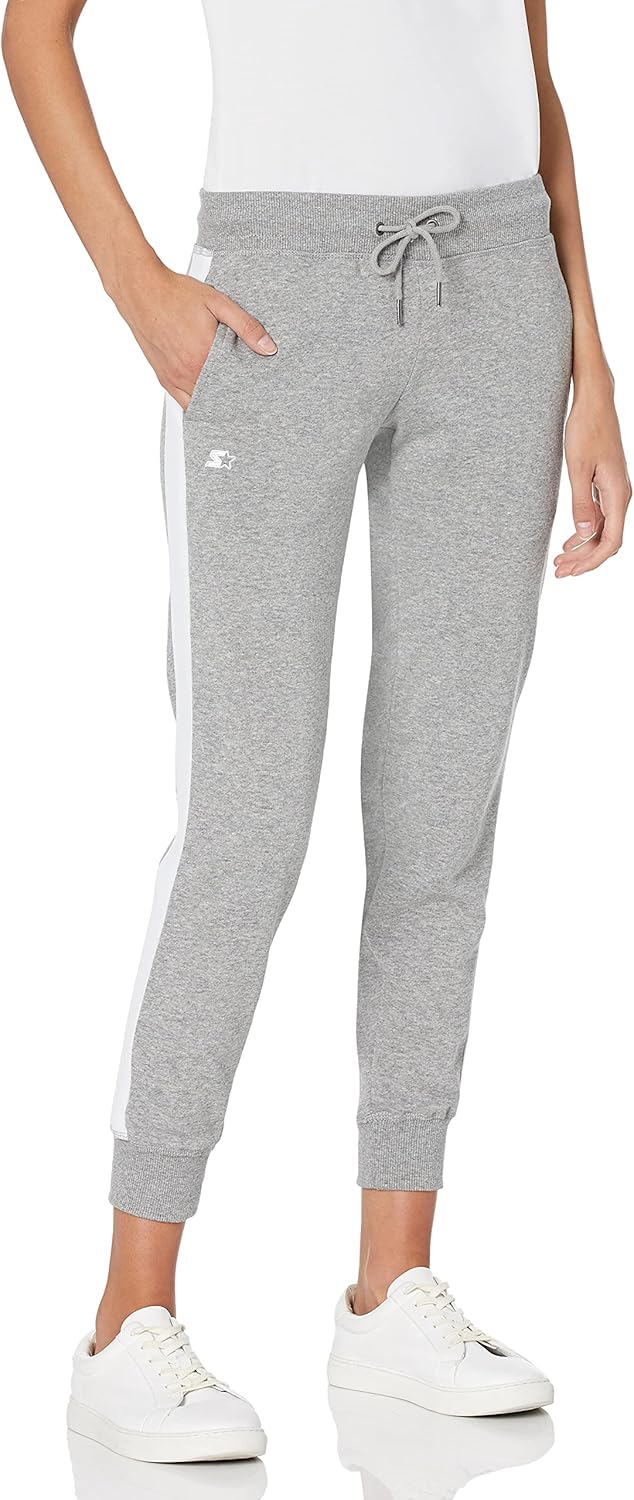 Starter Women's Jogger Sweatpants with Logo Stripe, Prime Exclusive