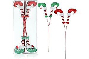 Christmas Red White Green Picks