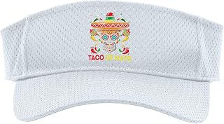 Taco De Mayo Sugarskull Mexico Mexican Happy Cinco De Mayo Sport Sun Visor