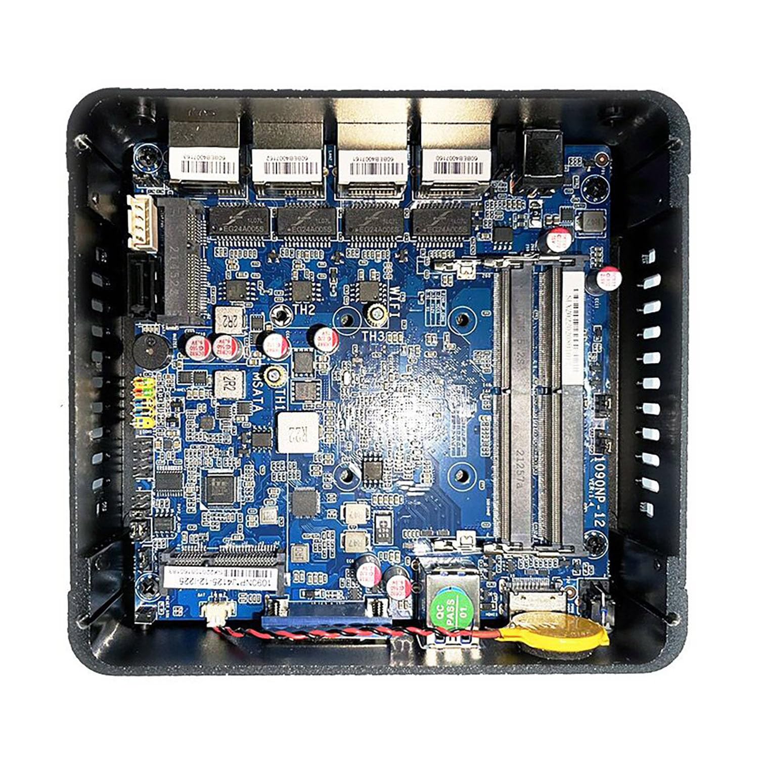 Micro Firewall Appliance, Mini PC, PFSense, Mikrotik, OPNsense, VPN, Router PC, Celeron N2940, RS34, 4 x Intel I210 1GbE LAN, VGA, HDMI, SIM Slot, 0 RAM, 0 Storage, Barebone No System