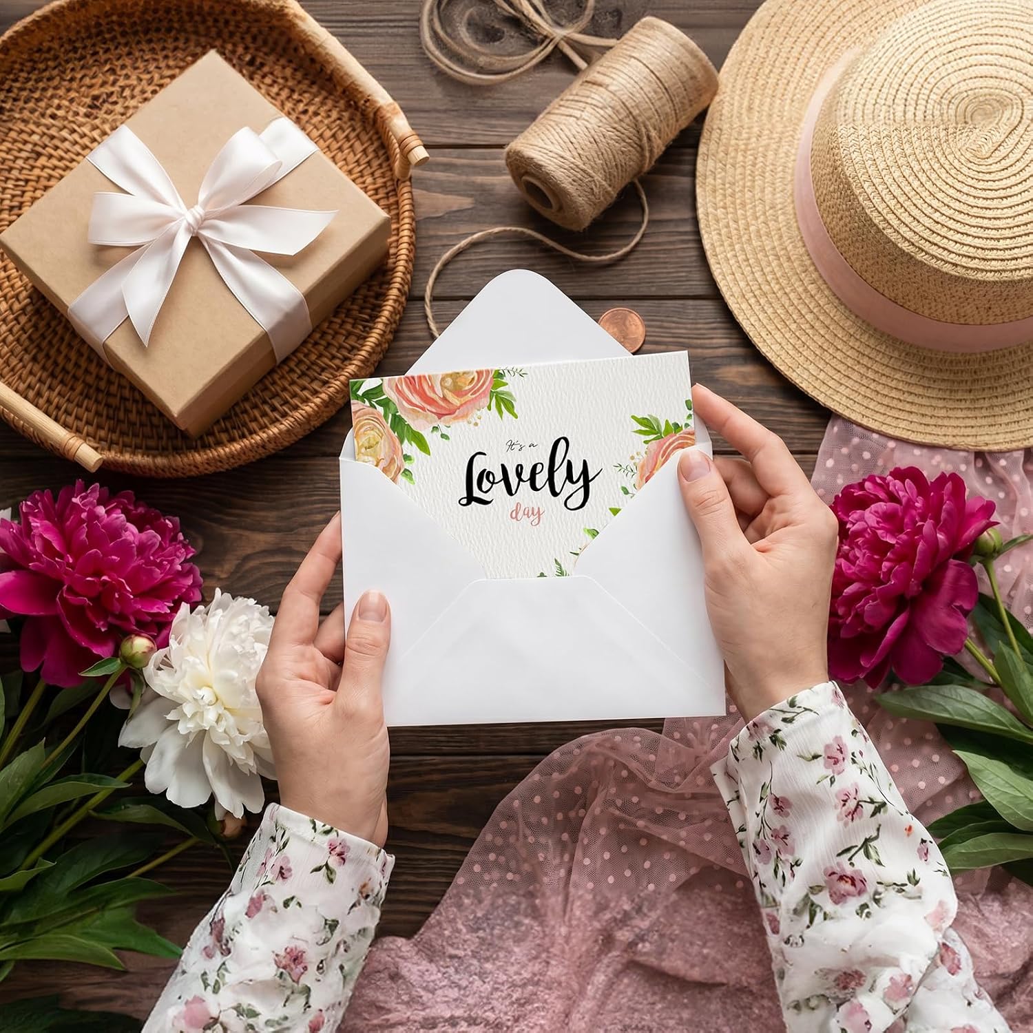 KOVIEDE 60 Pack Foldable Blank Watercolor Cards with Envelopes 4" x 6", 140lb Heavyweight, 100% Cotton, Acid-Free Water Color Cards to Paint or Cards Making