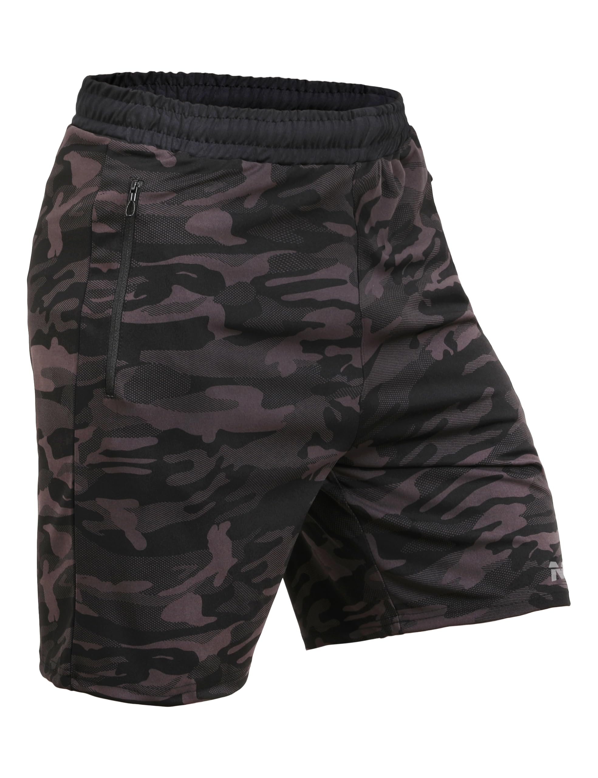 NINQ Camouflage Print Men's Shorts for Workouts and Outdoor Activities, Breathable and Durable Materials-picture-19