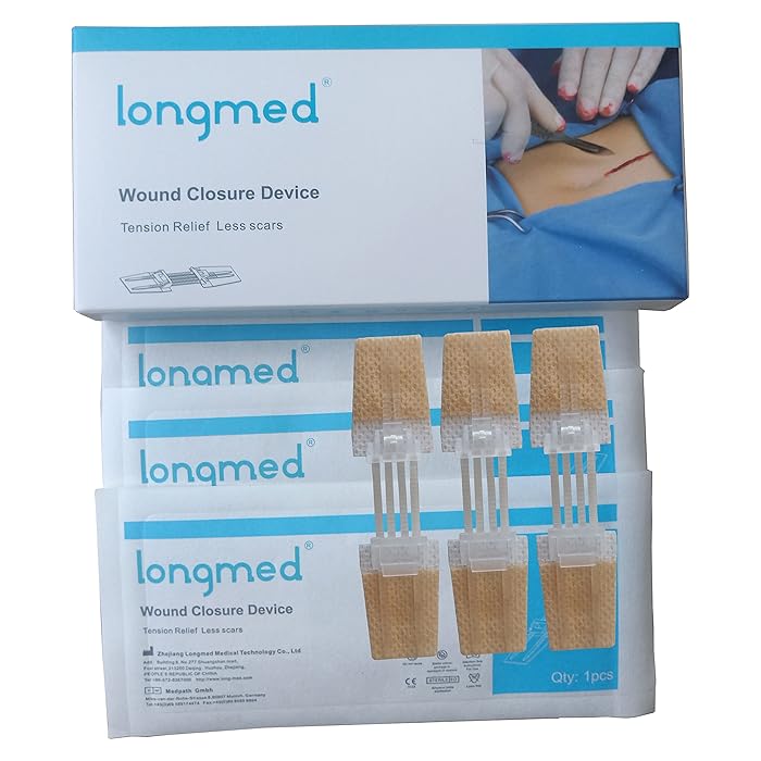 Buy Longmed Emergency Wound Closures 3 Pcs Butterfly Bandages