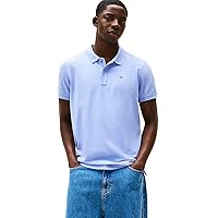 Tommy Jeans Tjm Slim Placket Polo Ext Dm0Dm20676, Polo a Maniche Corte