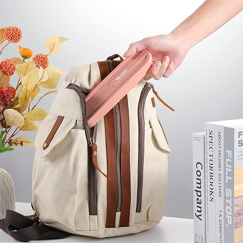 Miniatura 4 de Juego de cubiertos de viaje, cubiertos de acero inoxidable 188, juego de utensilios reutilizables con estuche, cubertería portátil para lonchera de