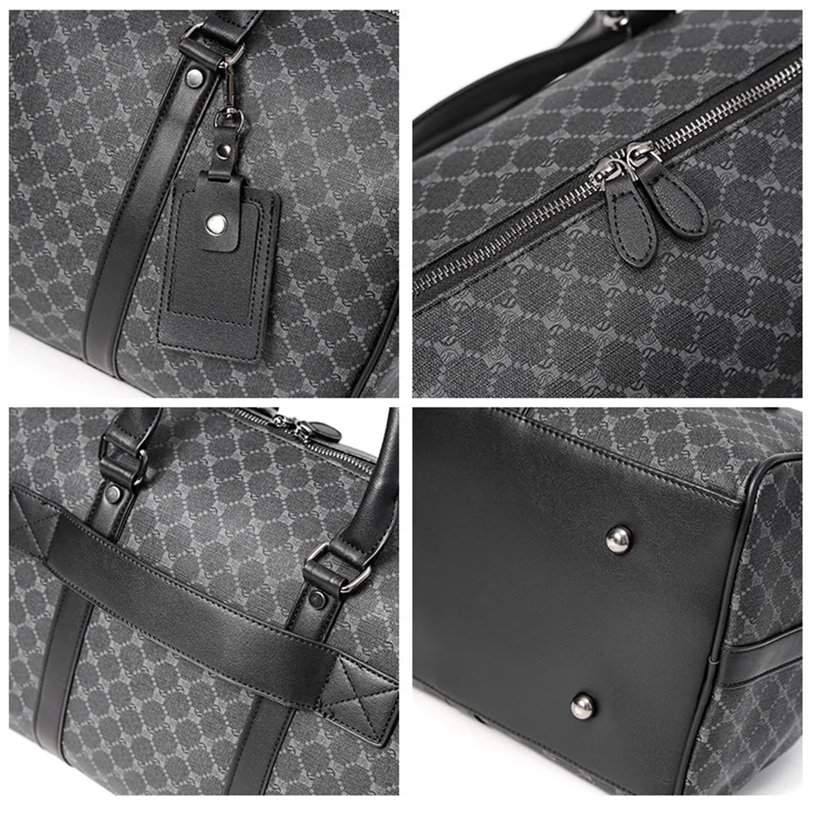 Bolsa de Viaje Bolsas de Viaje for Hombre, Bandolera de Cuero, Viaje, Capacidad física, Maletas, Bolsos, Equipaje de Mano, Bolsas de Viaje