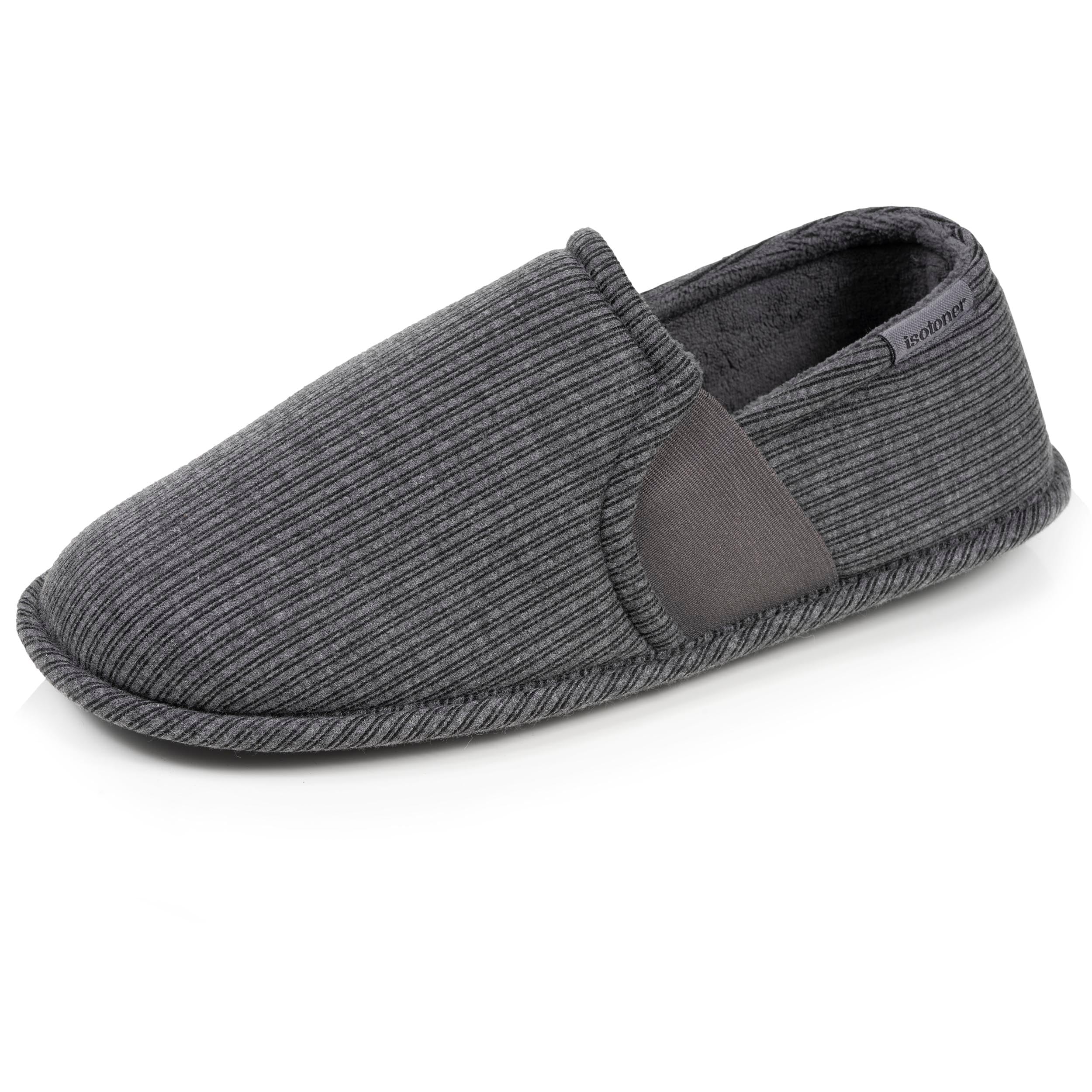 Isotoner Chaussons sans-gênes Chaussons sans-gênes Rayure gris 41