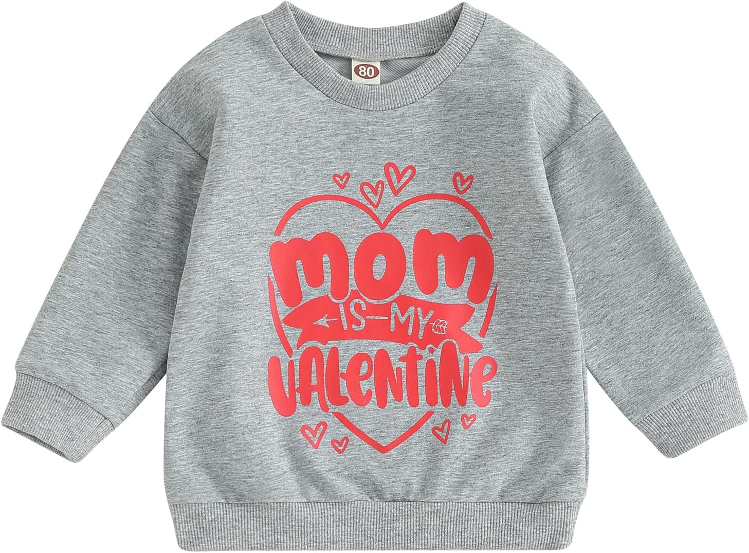 YINGISFITM Toddler Baby Girl Boy Valentines Day Outfit Long