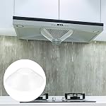 Angoily 10Pcs 21cm Round Range Hood Filter Replacement Stainless Steel Bowl Shape Grease Mesh for Cooker Restaurant Kitchen Extractor Fan Oil Catcher, Air Vent Filter Accessories