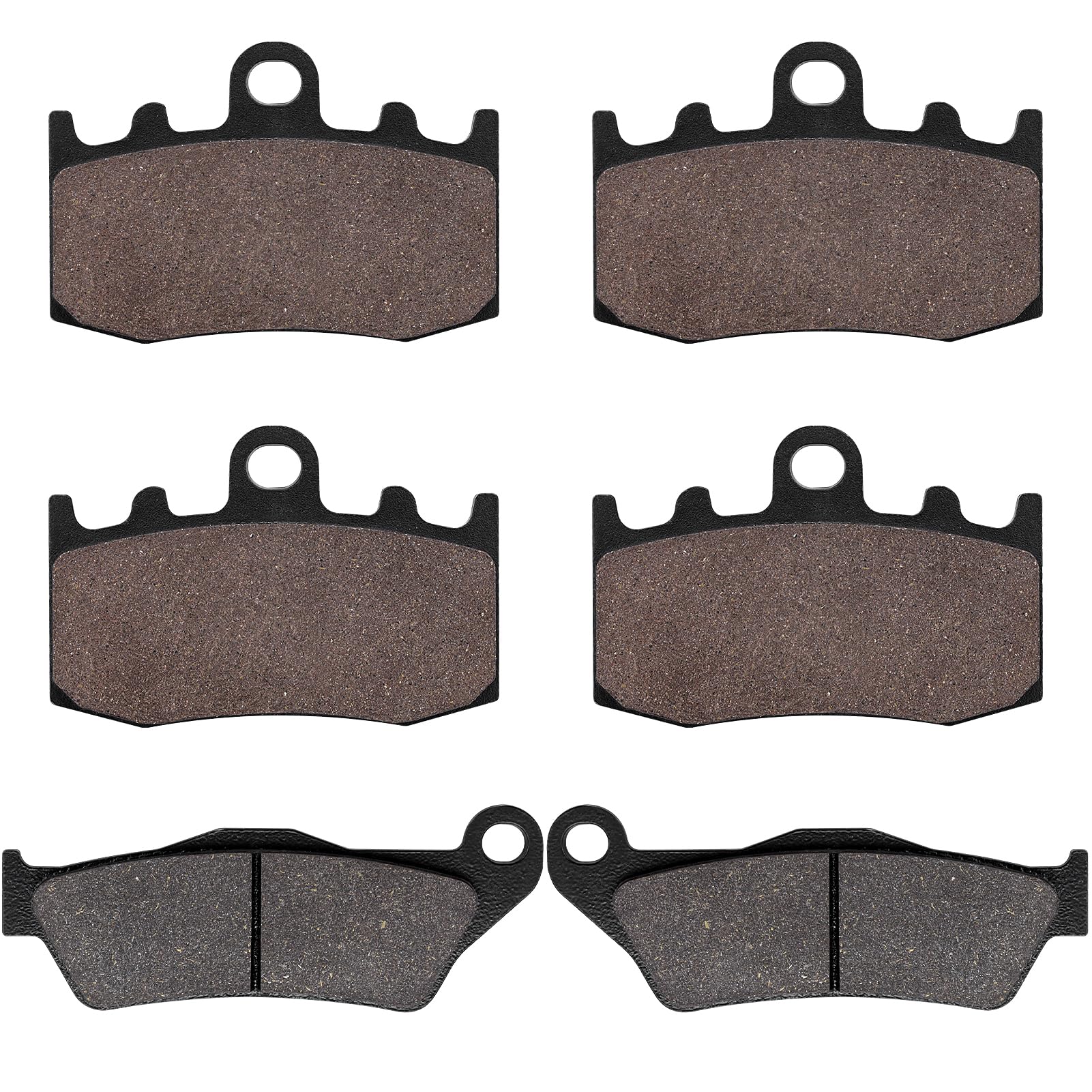 Pastiglie Freni Anteriore/Posteriore Kit per BMW R 1150 RT (Integral ABS) 2000-2005 / R1200S 2006-2008 / R1200 RT 2005-2013 / RG 1200 GS (K25) Cast Wheels 2004-2008