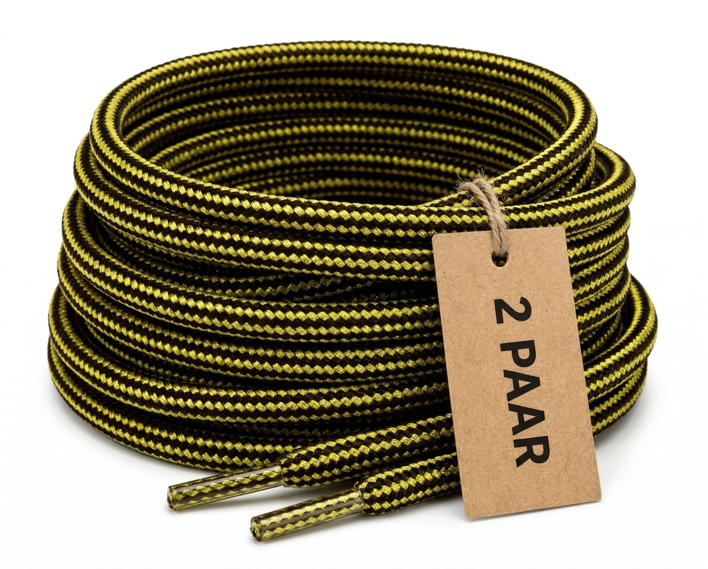CUBSER 2 Paar Flache Schnürsenkel – 9mm breit, äußerst robus