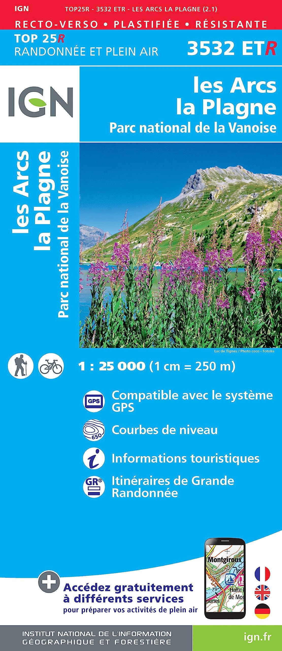 Les Arcs / La Plagne / PN de La Vanoise: 3532ETR (TOP 25R)