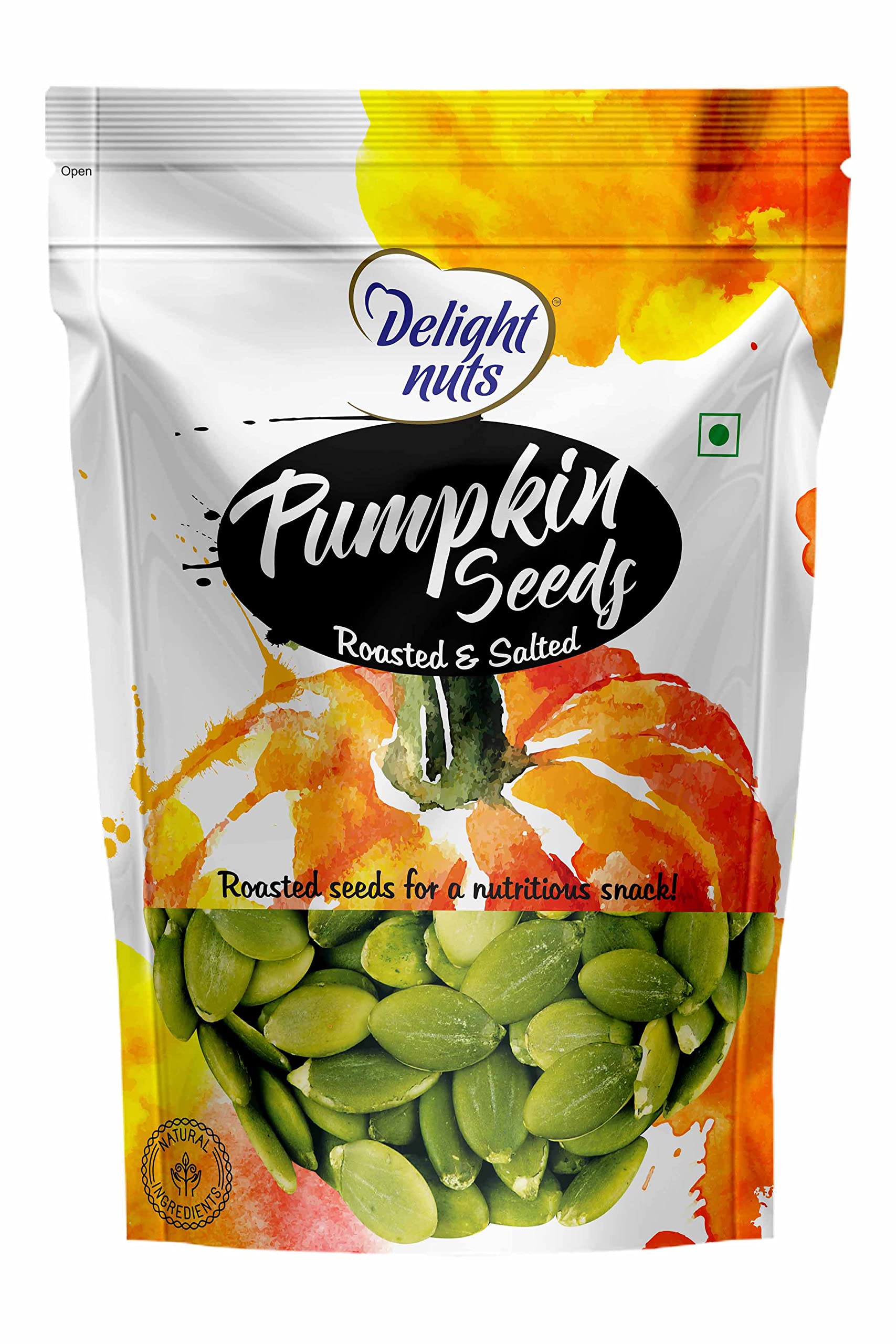 Delight Nuts Pumpkin Seeds (Roasted & Salted)- 200g (B01M4N3SX7) Amazon Price History, Amazon Price Tracker