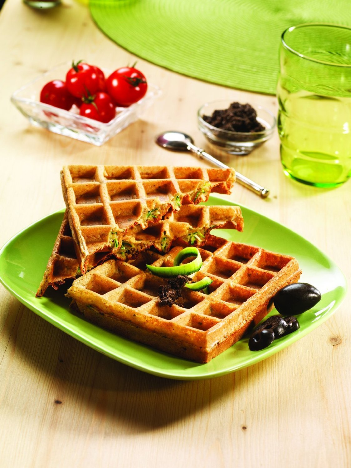 Tefal Set de aperitivos XA800412 Collection para recetario de gofres con 4,4 x 15,5 x 24,2 cm