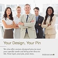 Vista 5 de SHOP AWARDS AND GIFTS Enamel Lapel Pins for Students Appreciation Reward Teacher Supplies Employees, Pack of 12, 3/4 Inch