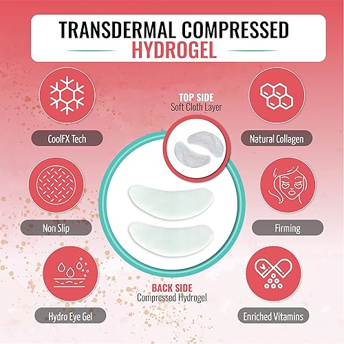 Miniatura 15 de Máscara de ojos para hinchazón – Parches debajo de los ojos para ojeras – Parches coreanos para debajo de los ojos para ojos hinchados