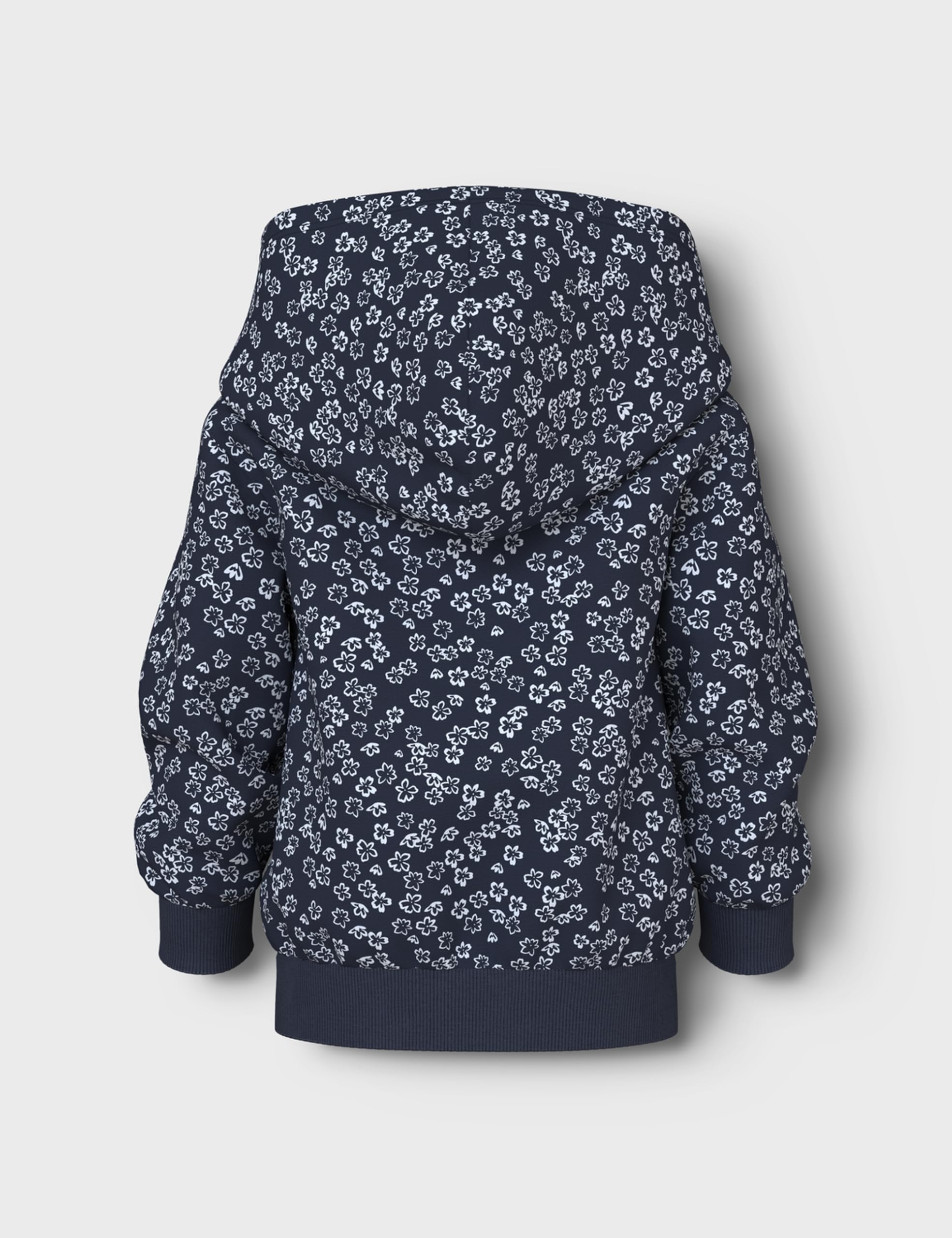 NAME IT Mädchen Nmfvoltana Nreg Sweat Card Wh Bru