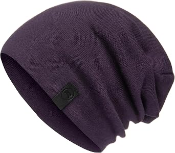 Warm Slouchy Beanie Hat - Deliciously Soft Daily Beanie in Fine Knit