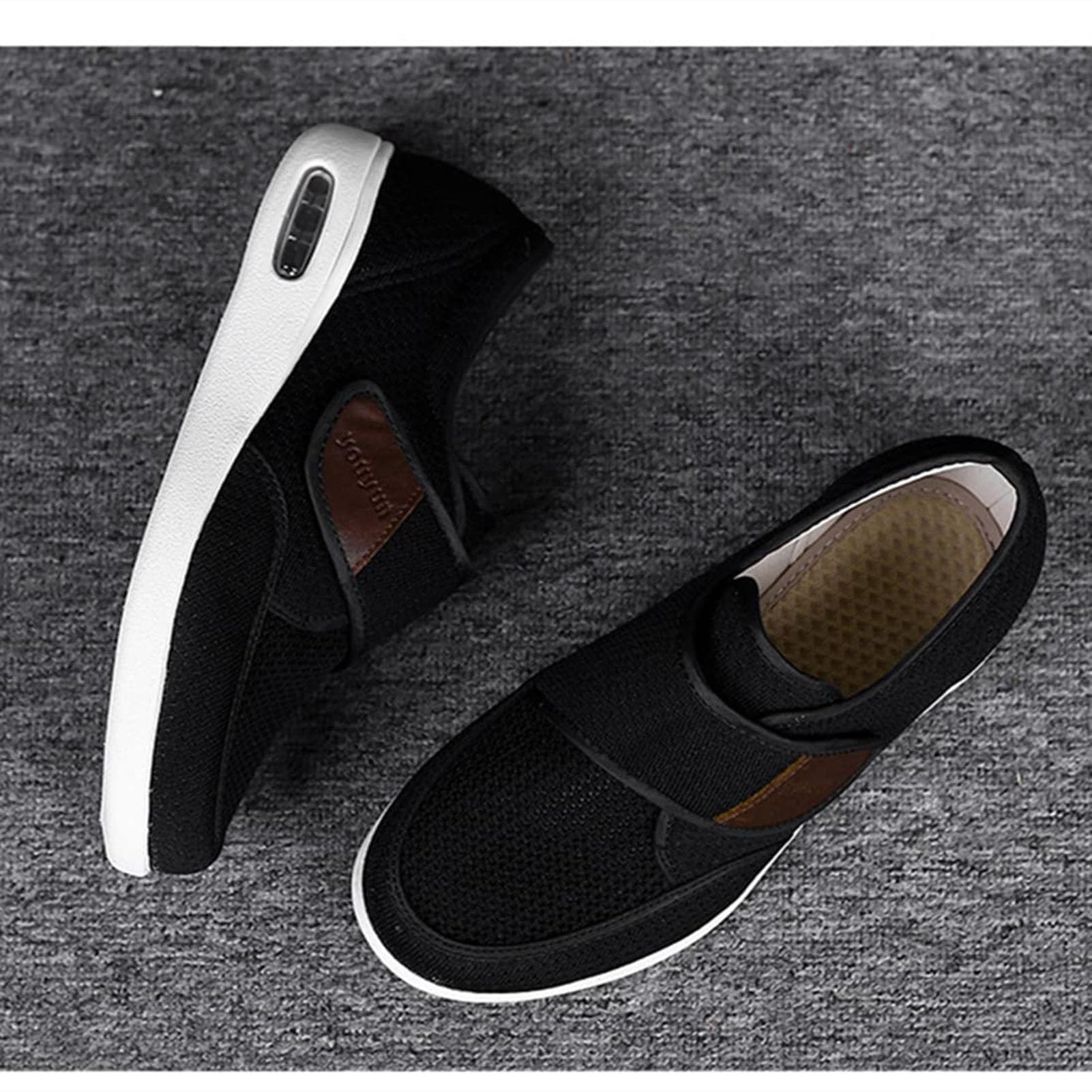 Buty medyczne na opuchnięte stopy, obuwie chirurgiczne, buty ortopedyczne, regulowane, bardzo szerokie szerokości, buty cukrzycowe, mężczyźni z opuchniętymi stopami damskie