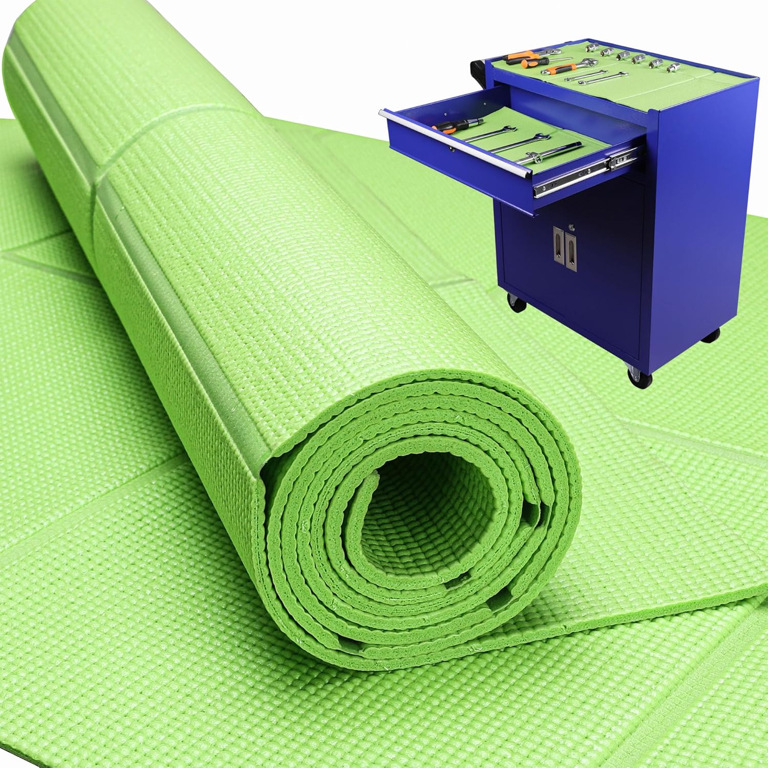 PABUSIOR Tool Box Liner 24 in Wide x 68 in, 5mm Thick Tool