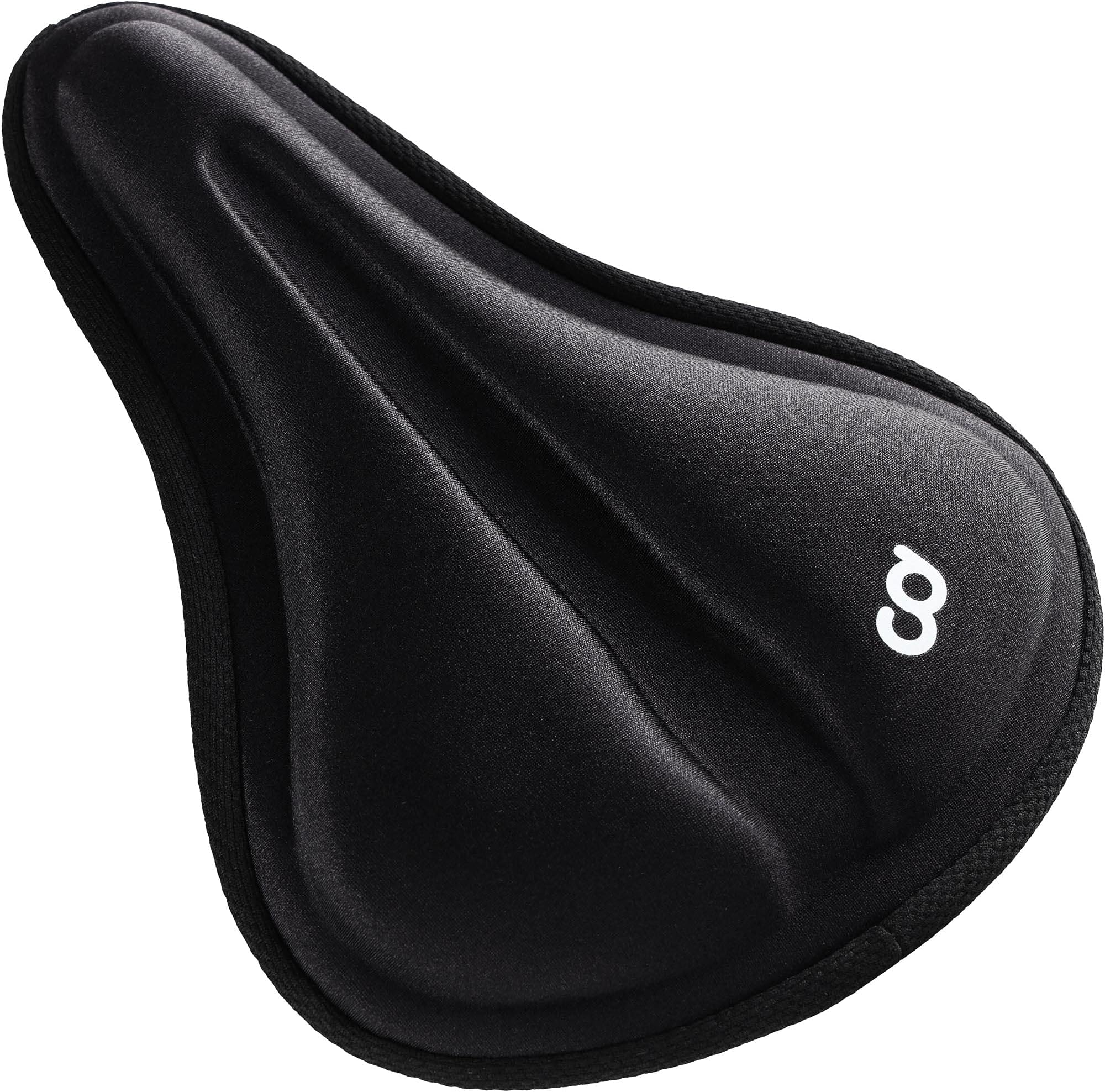 WOTOW Gel Bike Seat Cover Cushion, Comfortable Silica & Foam Padded Bicycle Saddle Cushion Spin