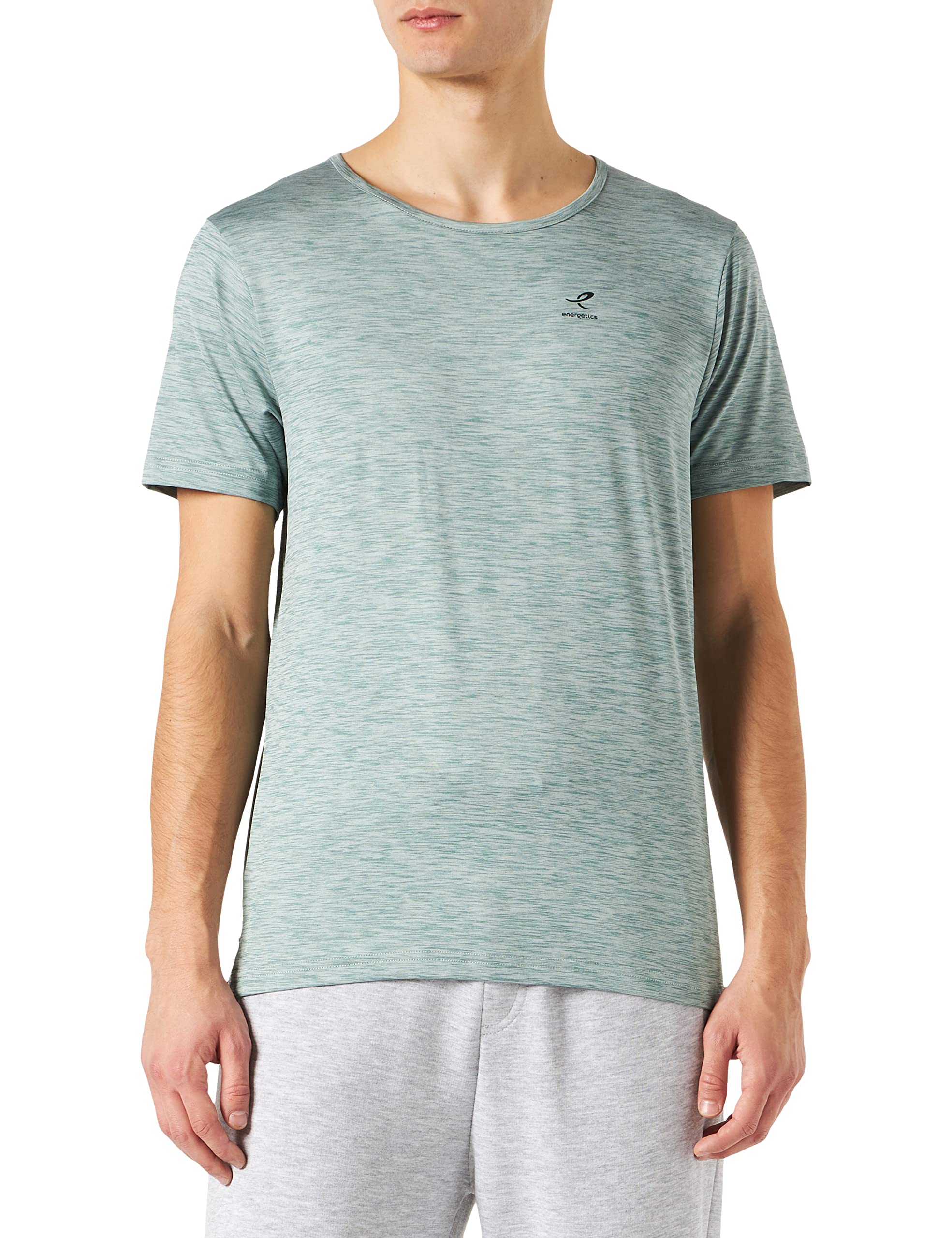 Energetics Onorio T-Shirt Melange/Green Dark S