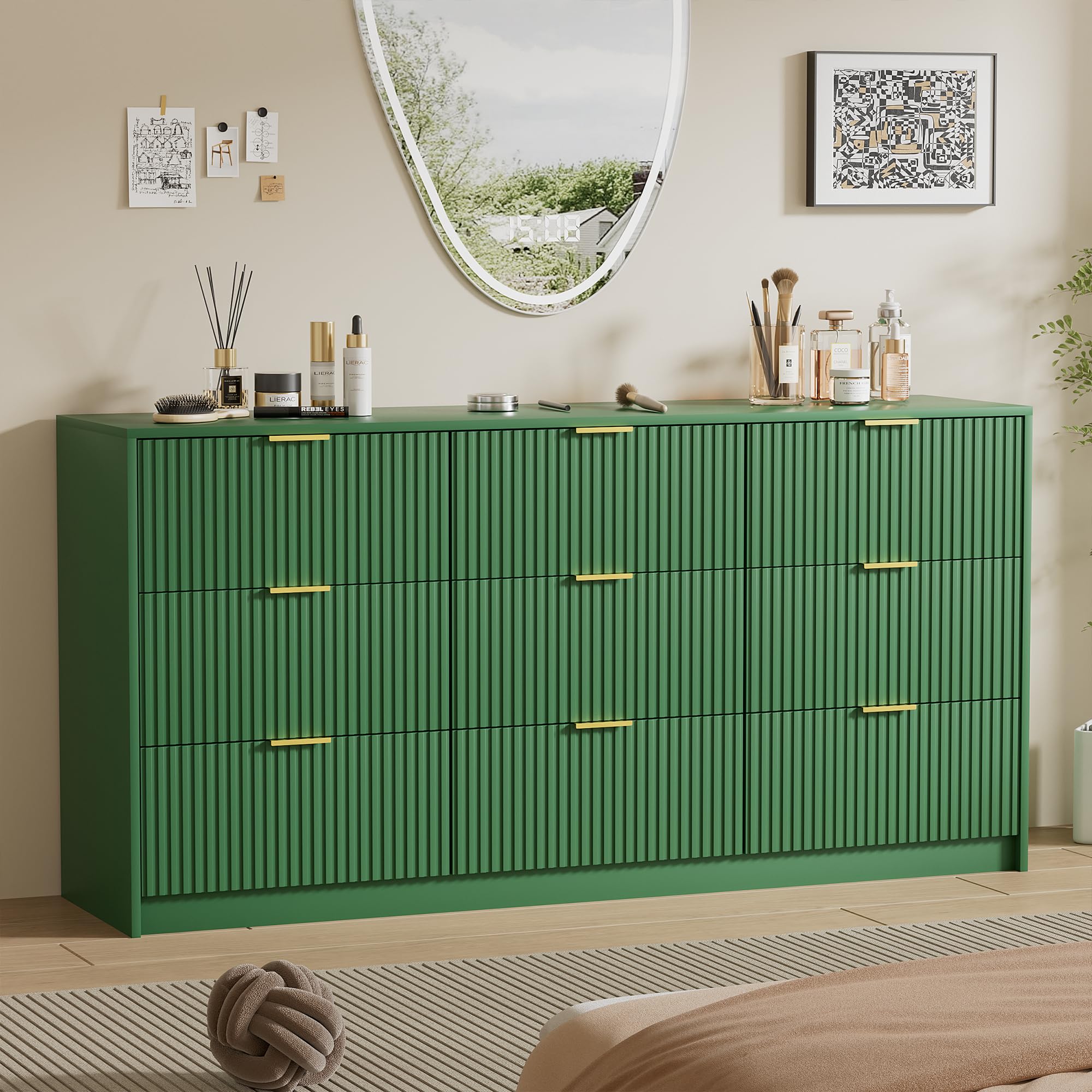 green 9 drawer dresser Aloha Lei Onaona Kid Short Sleeve Dress Sage Green Hawaiian Tribal Pattern