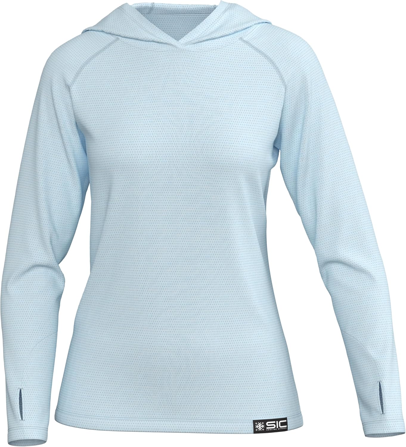 SHAKEitCOOL Women’s Cooling Hoodie – Soft, Lightweight Cooling Shirt with Breathable, Moisture-Wicking Performance Fabric