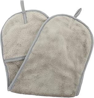 UPKOCH Mikrofaser Haustierhandtuch für Hunde und Katzen Saugfähiges Schnelltrocknendes Badetuch Großes Warmes Tier Badetuch für Baden Faltbares Hundetuch product image