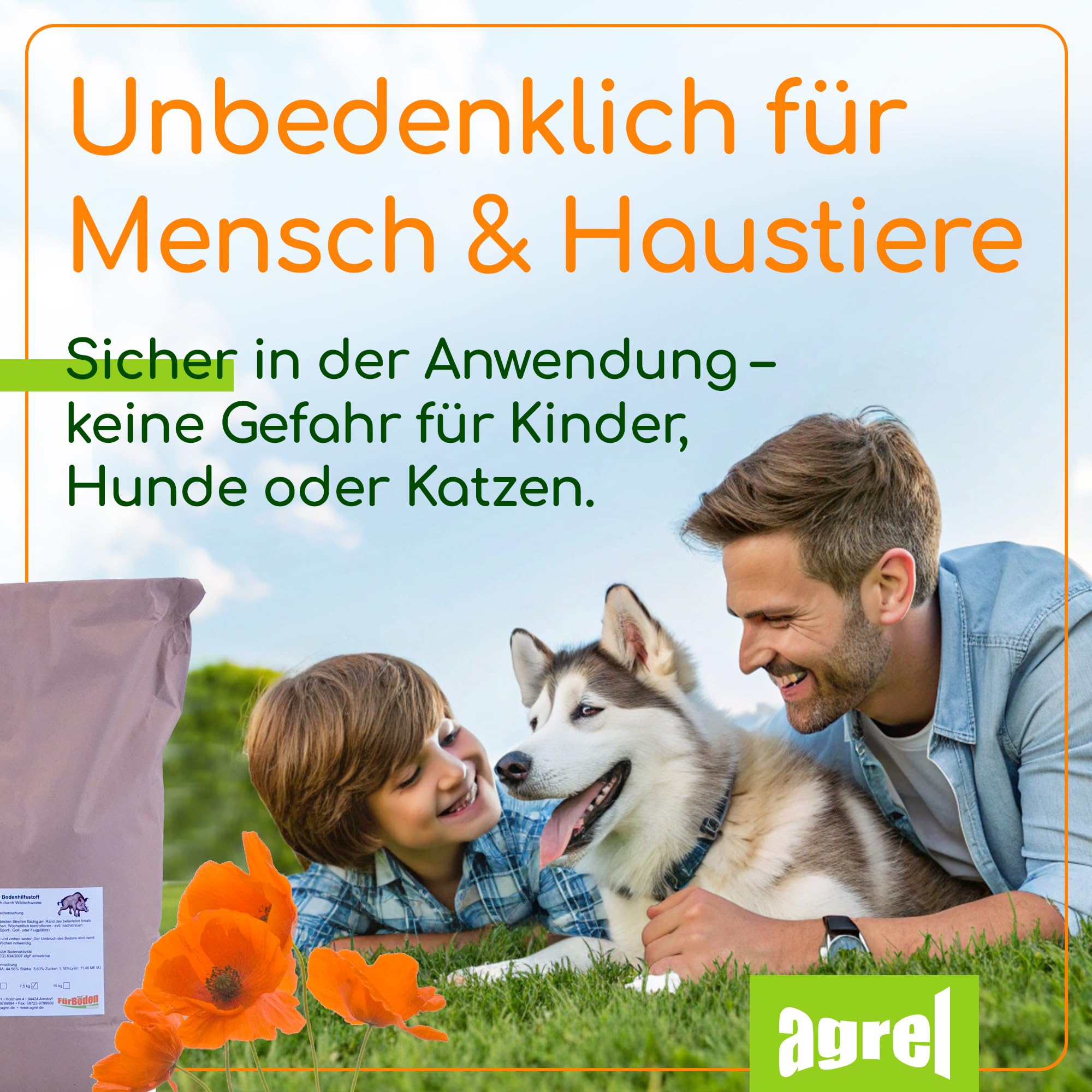 Repelan Wildschwein Abwehr Pellets 7,5 kg | Wildschweinschreck ohne Strom | Wildschutzmittel für Garten, Feldrand & Landwirtschaft