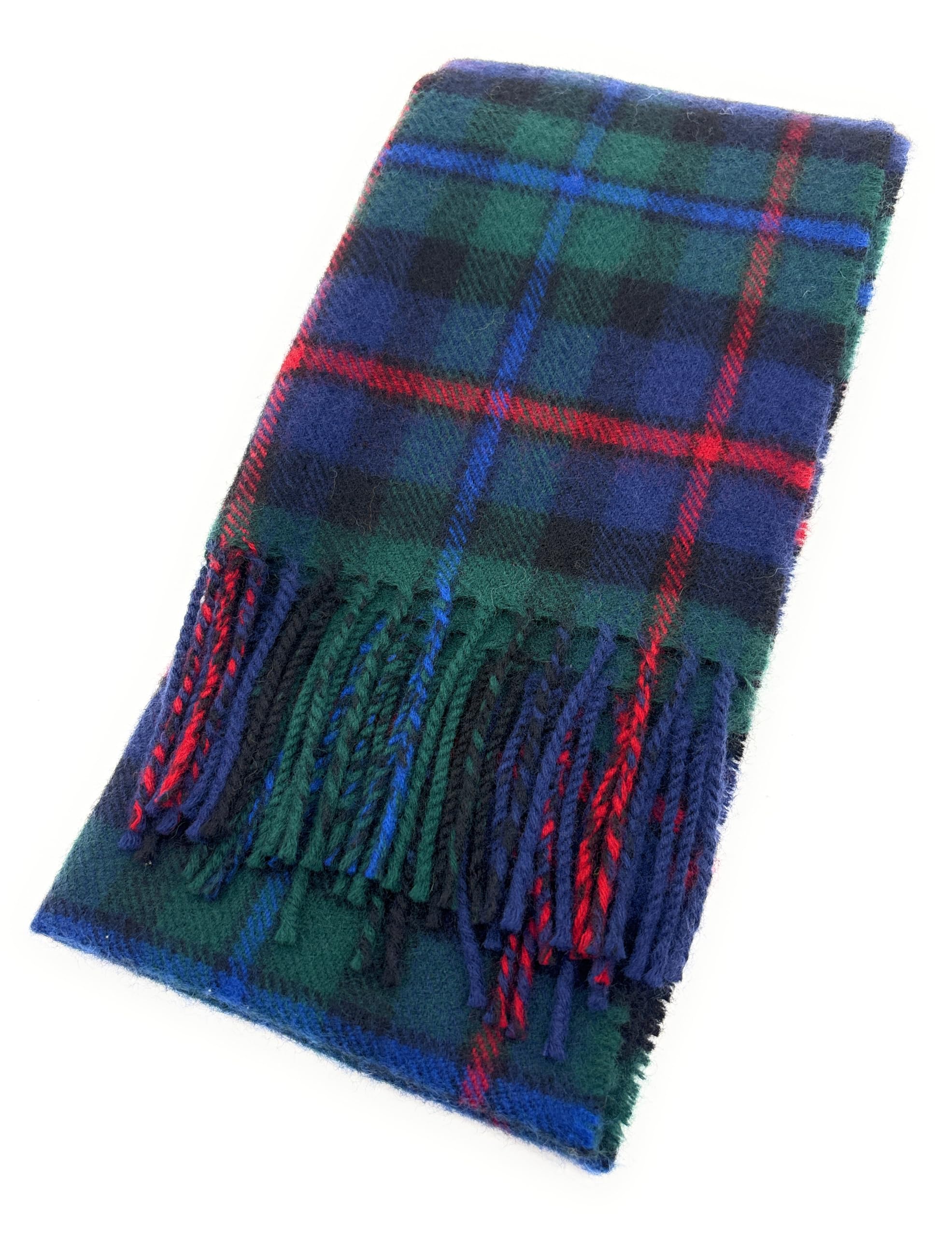 Scottish Essence Unisex Campbell Of Cawdor Scottish Lambswool Tartan Scarf, Made In Scotland (Campbell Of Cawdor)