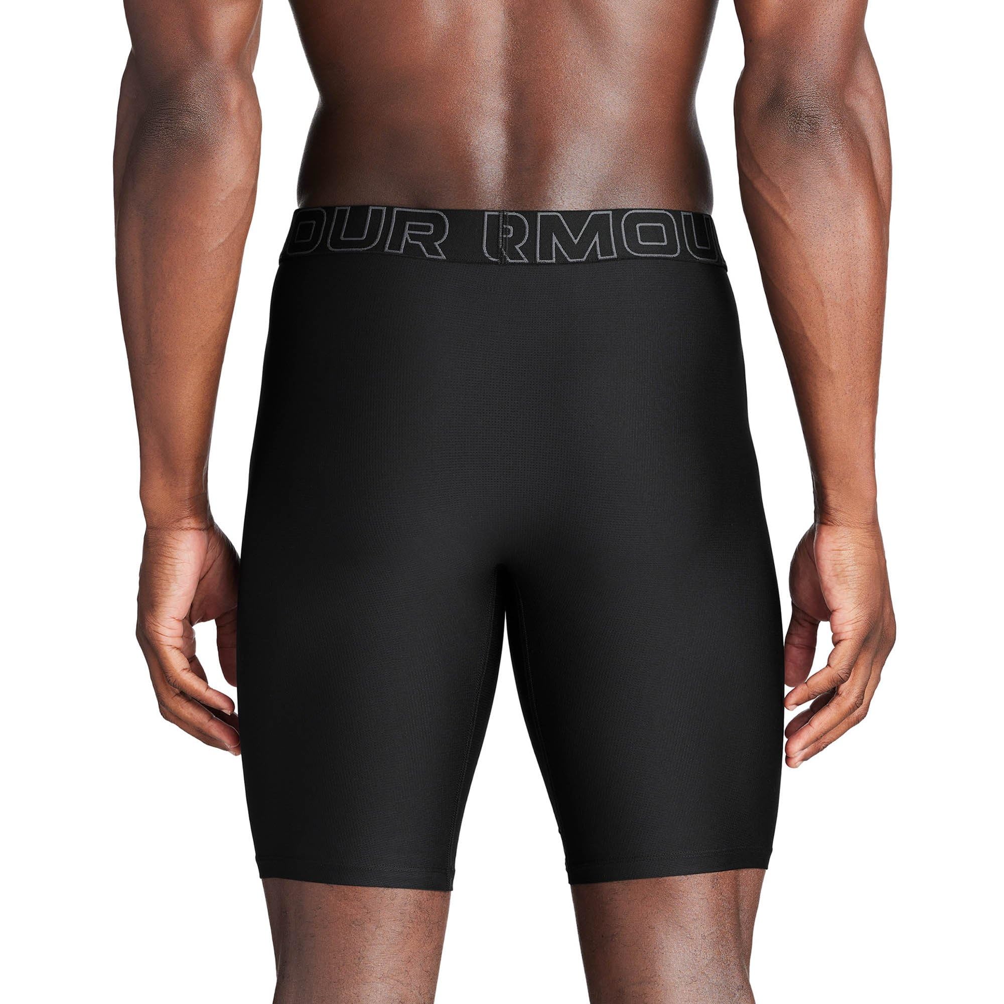 Under Armour Herren Lange Boxershorts, 3er Pack - Performance Tech Mesh Long Boxer - Solid 9 in, Stretch, einfarbig