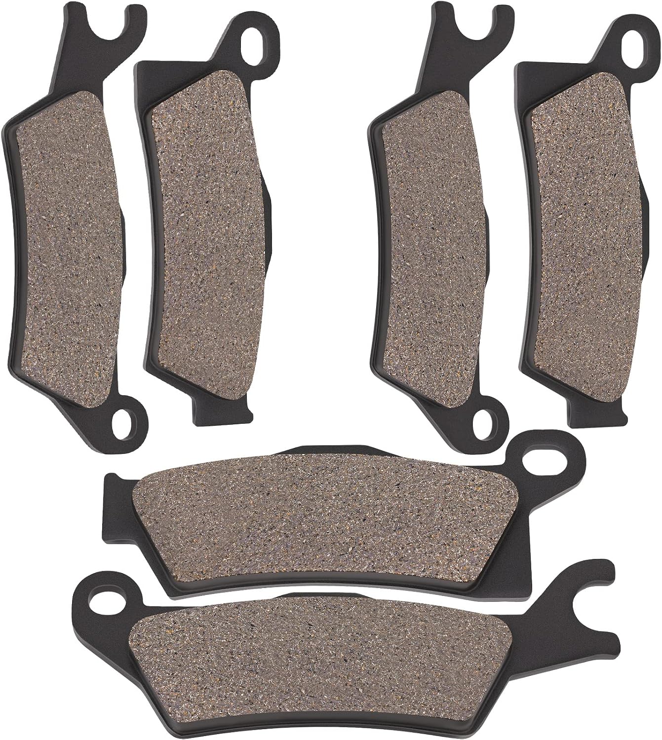 Road Passion Front + Rear Brake Pads for CAN AM Outl&er 650 4x4 MAX 13-16 / Outl&er 650 Mmr 15-16 / Outl&er 500 13-16 / Outl&er 450 L MAX 15-16 18-19 / Outl&er 450 L EFI 15-16 18-19 ATV
