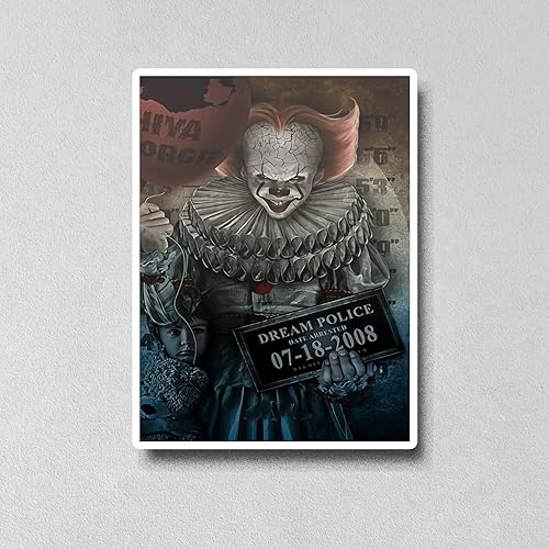Pennywise Mugshot Sticker